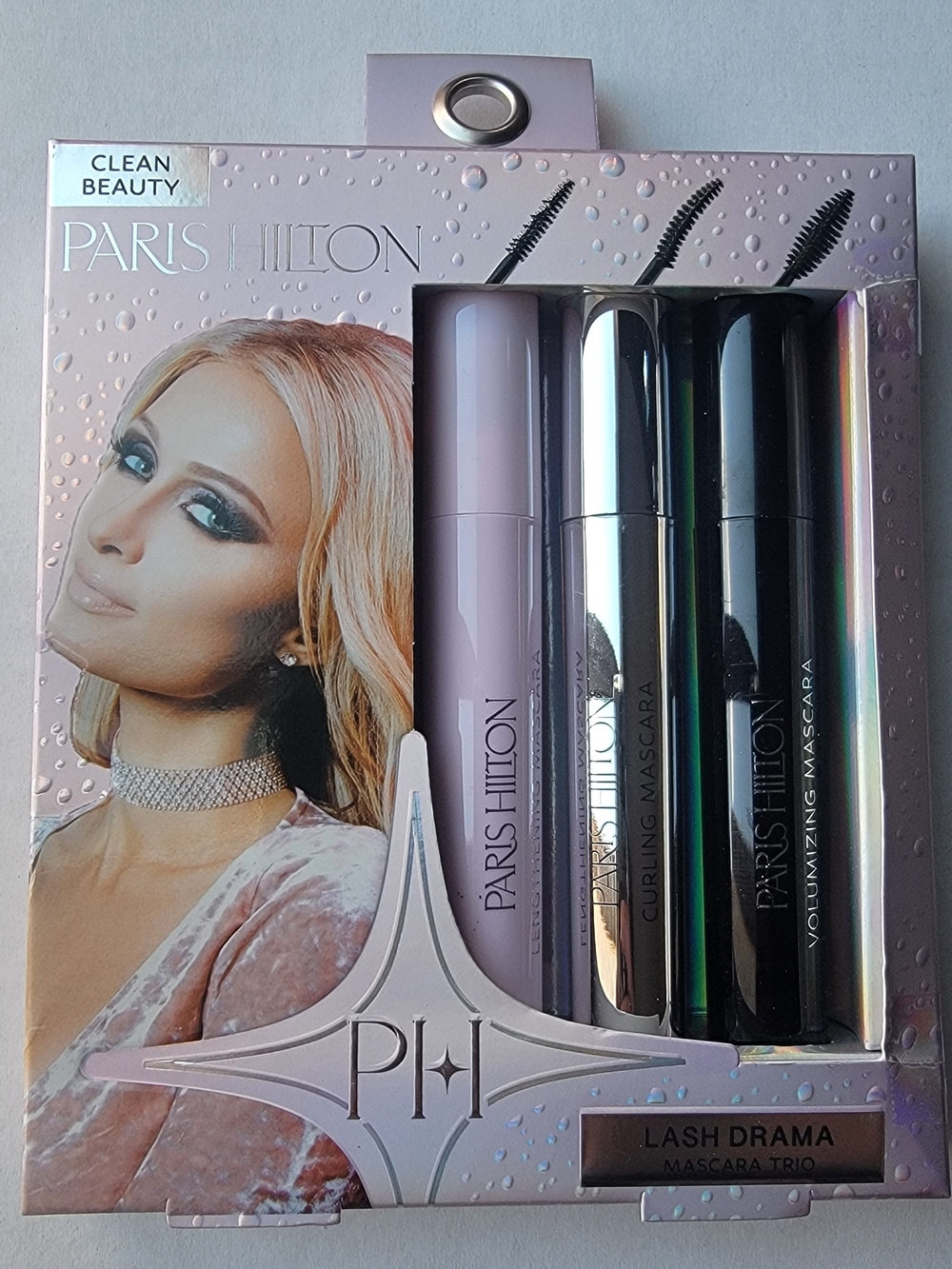 Paris Hilton Lash Drama Mascara Trio - Pink, Metallic Silver, Black